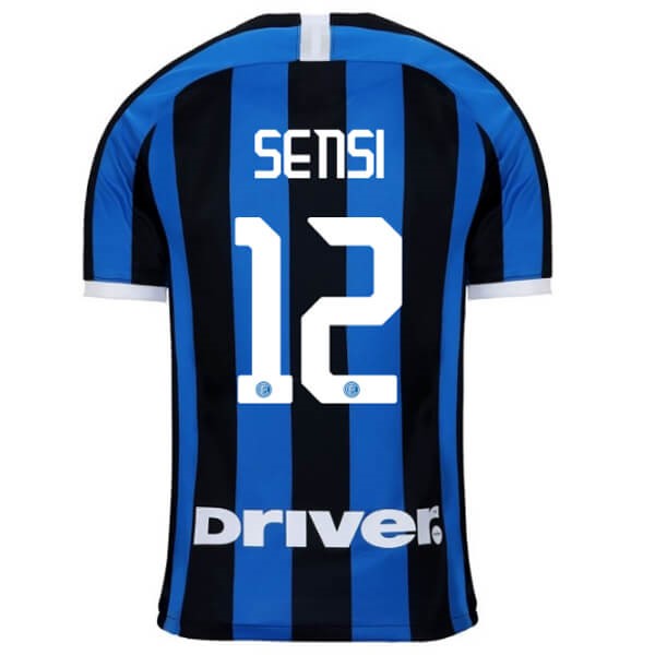 Camiseta Inter De Milán NO.12 Sensi Replica Primera Ropa 2019/20 Azul